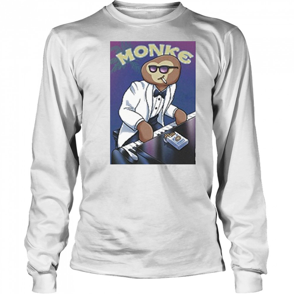 Joe Monke Cigarettes Piano T-shirt Long Sleeved