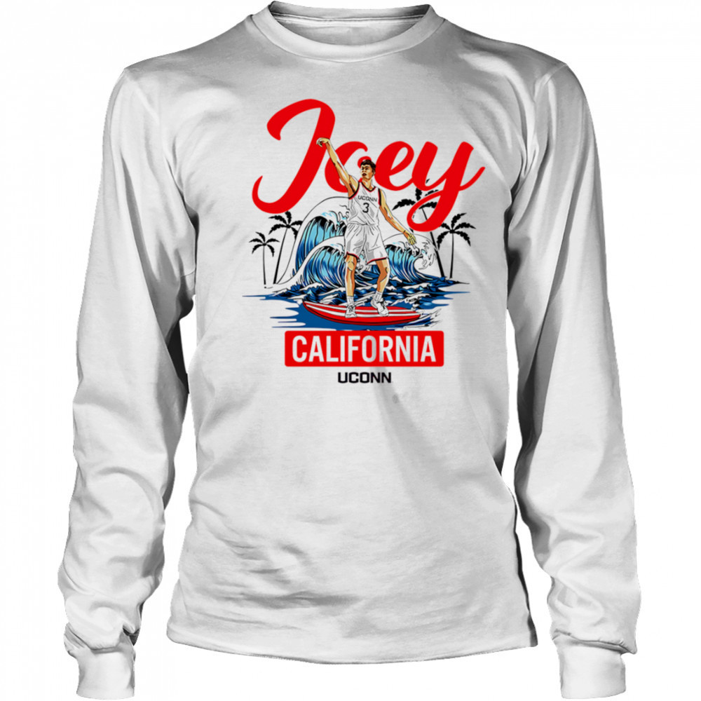 Joey California Uconn shirt Long Sleeved