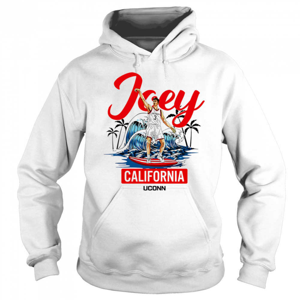 Joey California Uconn shirt Sweatshirt