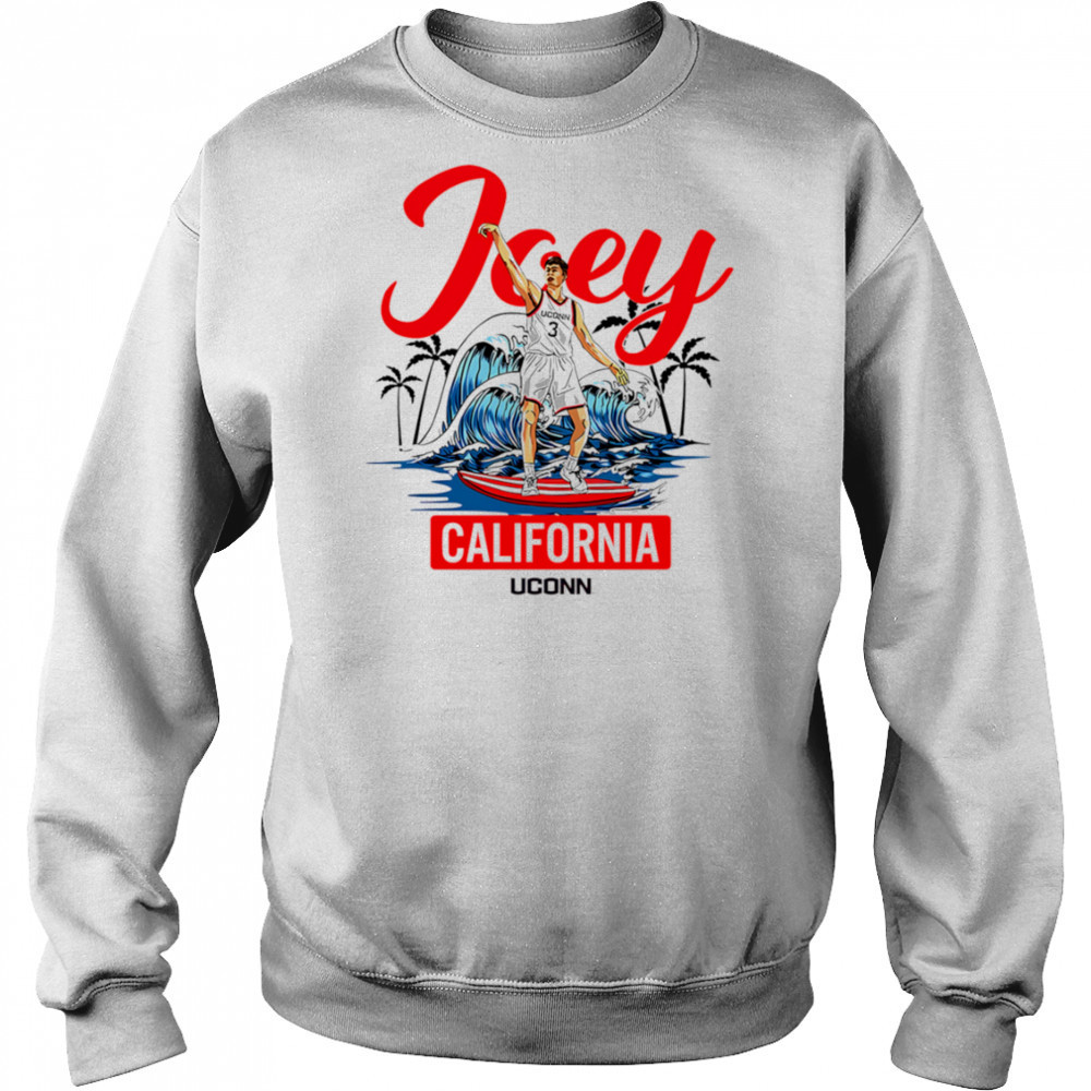 Joey California Uconn shirt Hoodie