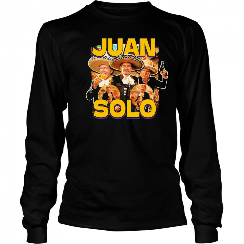 Juan Solo Tacos T-shirt Long Sleeved