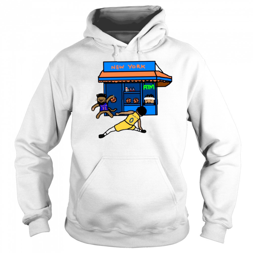 Karl Anthony Towns Bodega KAT vs Tyrese Haliburton cartoon shirt Sweatshirt