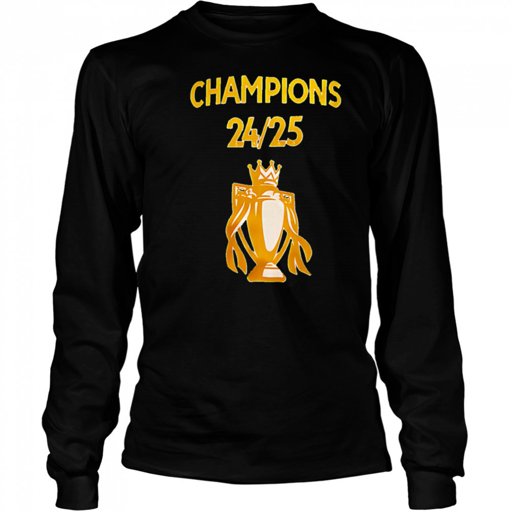 Liverpool Champions 24-25 Cup shirt Long Sleeved