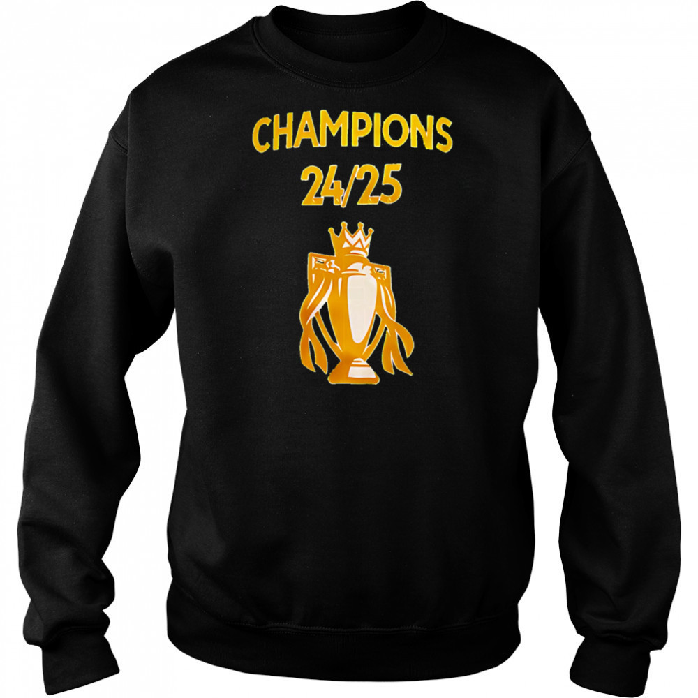 Liverpool Champions 24-25 Cup shirt Hoodie