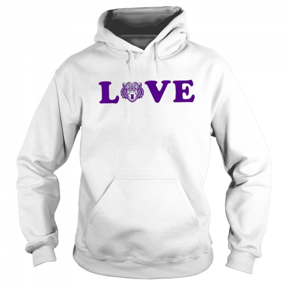 LSU Tigers love purple shirt Sweatshirt