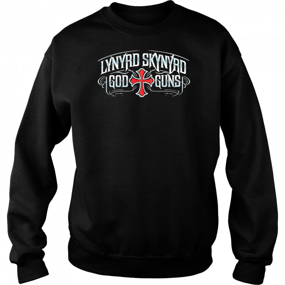Lynyrd Skynyrd god guns shirt Hoodie