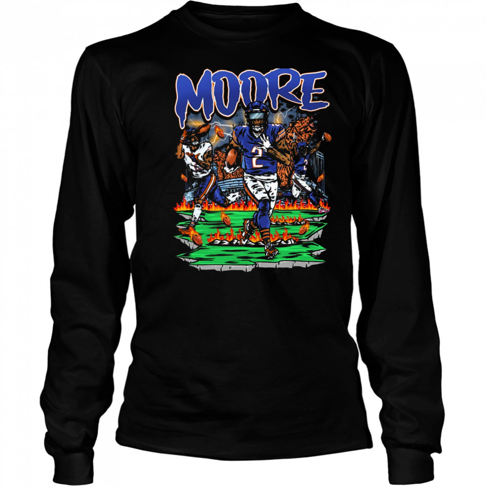 Matt Moore Detroit Tigers NFL Planet Euphoria Art 2025 t-shirt Long Sleeved
