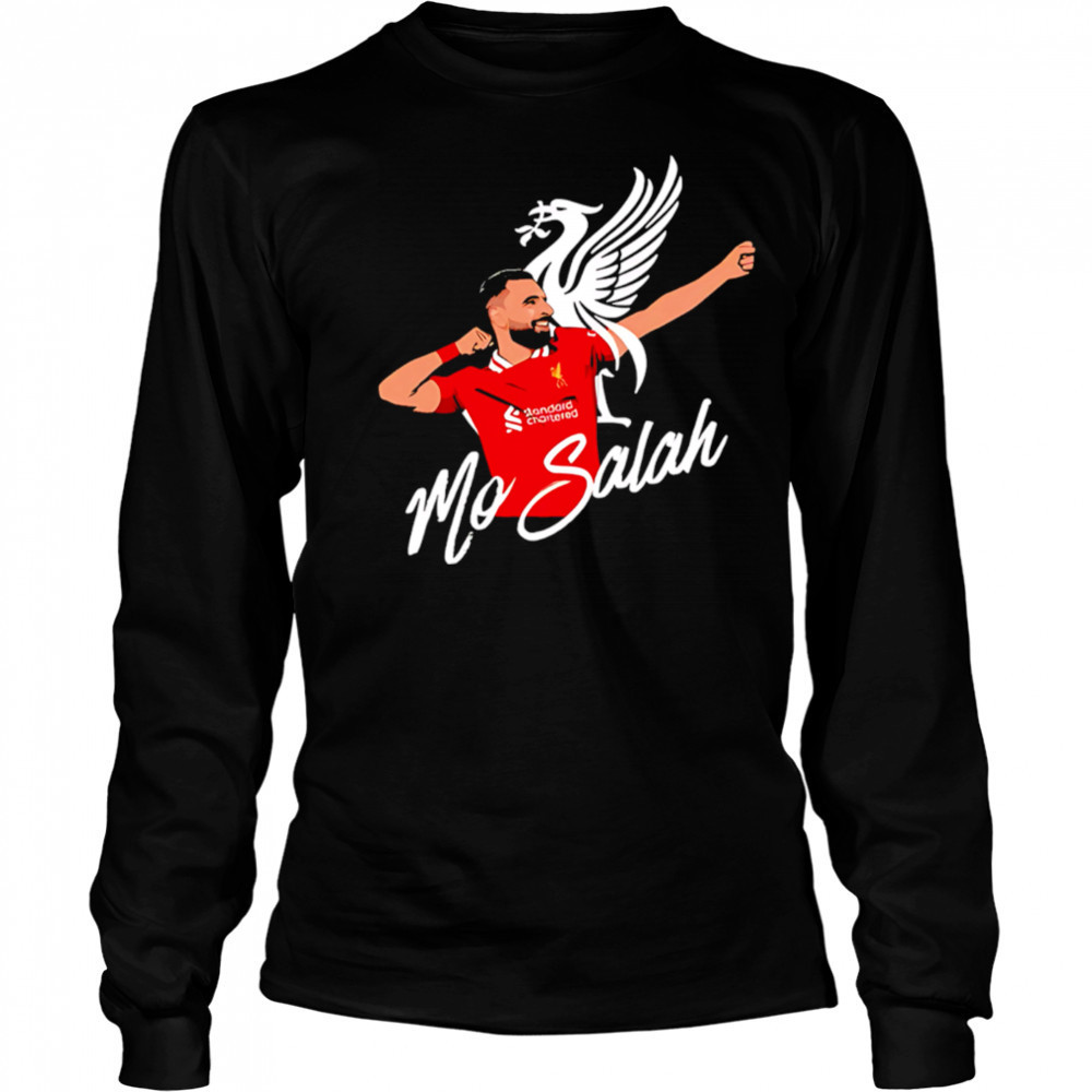 Mohamed Salah Liverpool F.C gamebird shirt Long Sleeved