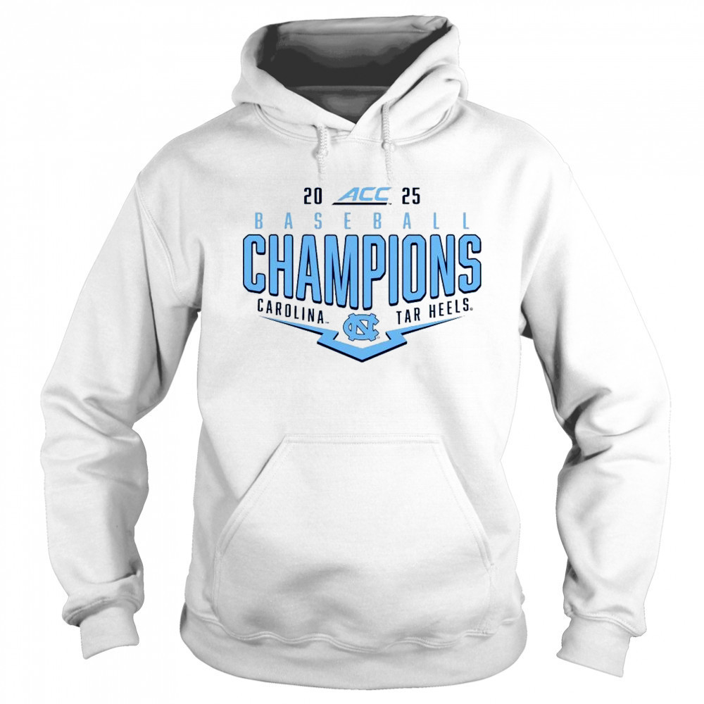 North Carolina Tar Heels NCAA ACC 2025 Baseball Conference Tournament Champions Playoff Pitch t-shirt Sweatshirt