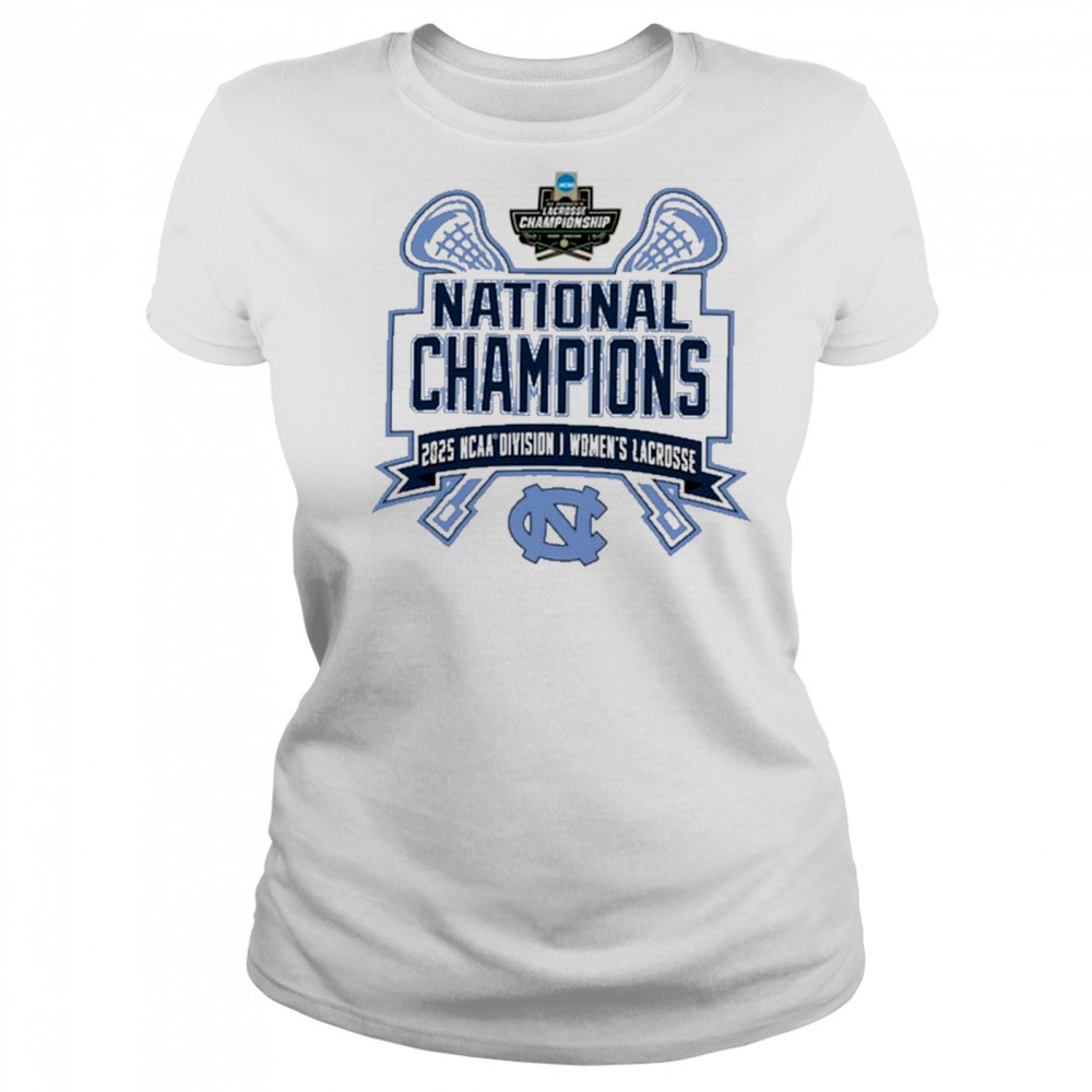 North Carolina Tar Heels NCAA Division I Women’s Lacrosse National Champions 2025 t-shirt Women's T-shirt
