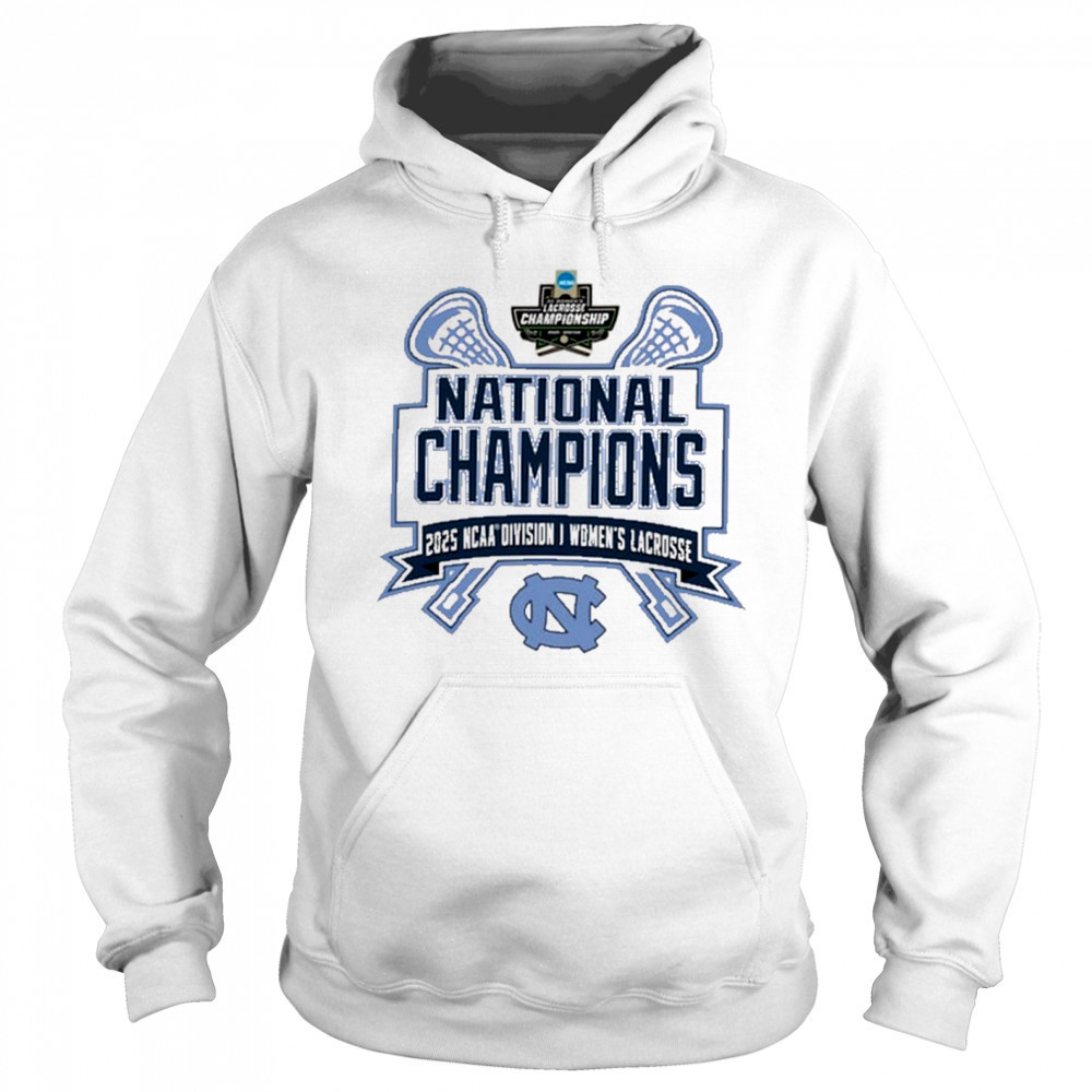 North Carolina Tar Heels NCAA Division I Women’s Lacrosse National Champions 2025 t-shirt Sweatshirt