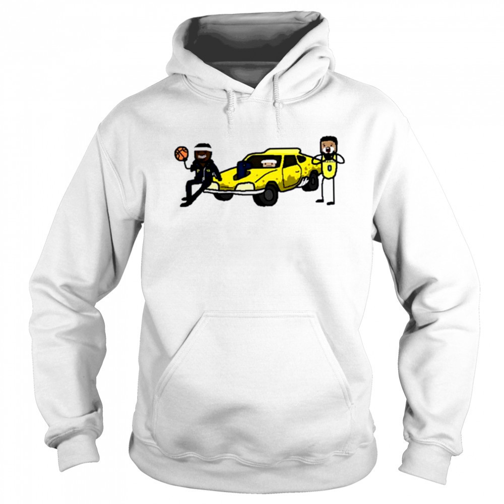 Pacer’s are 6 1 on the road Pacers road Warriors cartoon shirt Sweatshirt