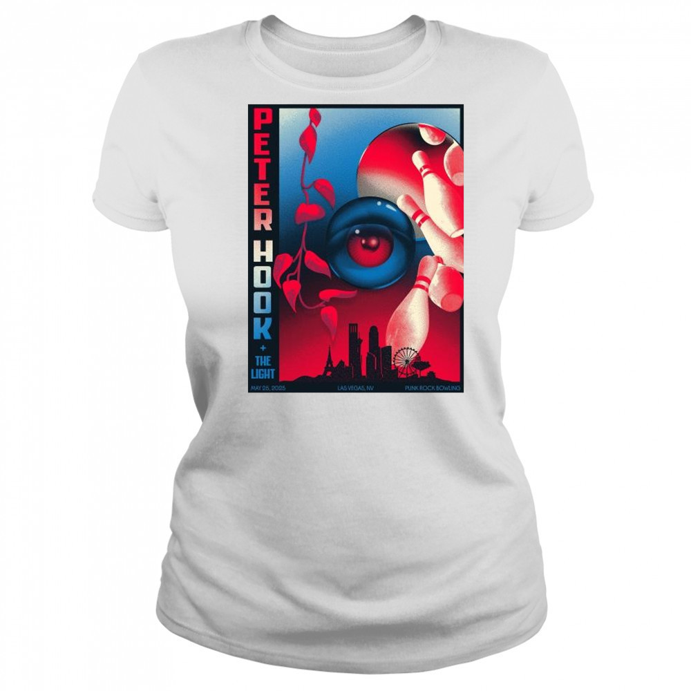 Peter Hook & The Light Punk Rock Bowling Las Vegas NV May 25 2025 Tour t-shirt Women's T-shirt