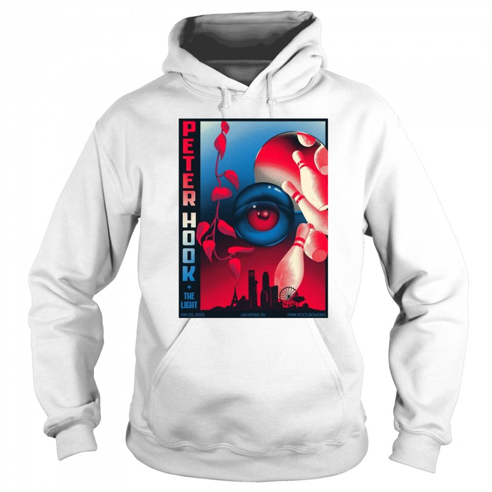 Peter Hook & The Light Punk Rock Bowling Las Vegas NV May 25 2025 Tour t-shirt Sweatshirt