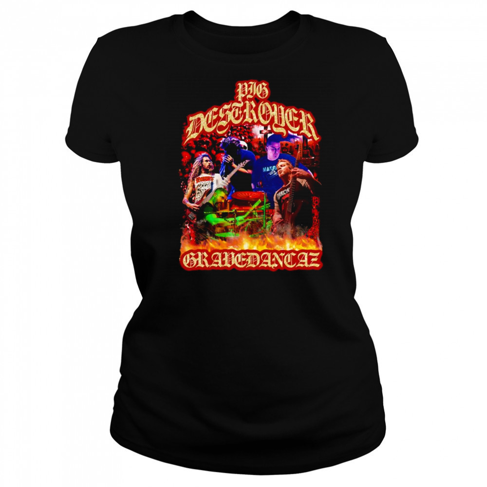 Pig Destroyer Gravedancaz shirt Women's T-shirt