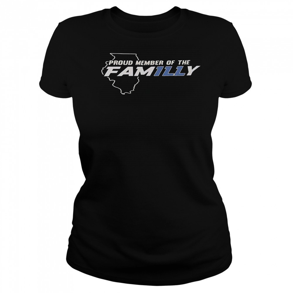 Proud Member Of The Familly Illinois Fighting Illini T-Shirt Women's T-shirt