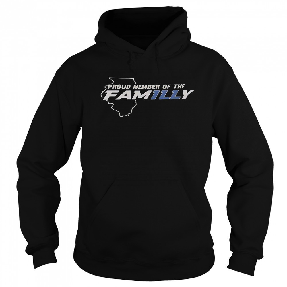 Proud Member Of The Familly Illinois Fighting Illini T-Shirt Sweatshirt