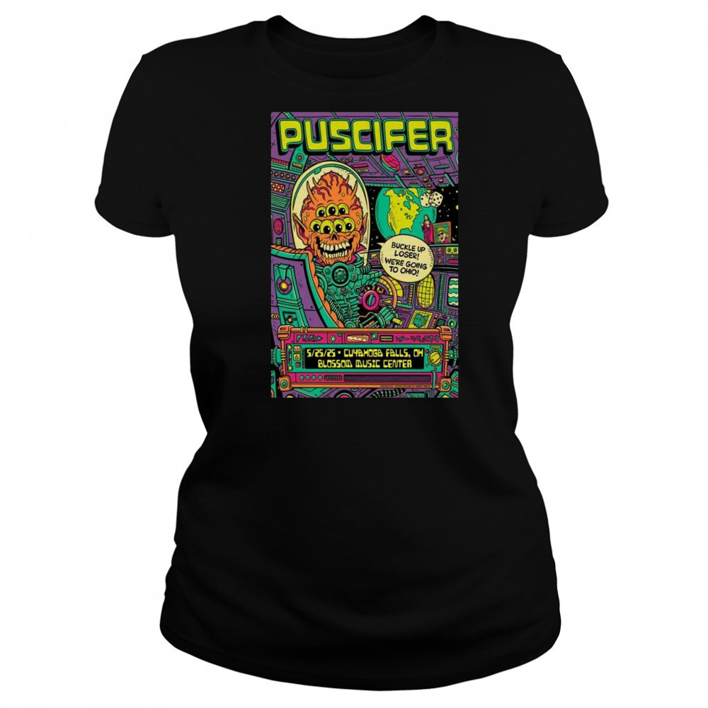Puscifer Blossom Music Center Cuyahoga Falls OH May 25 2025 Concert t-shirt Women's T-shirt