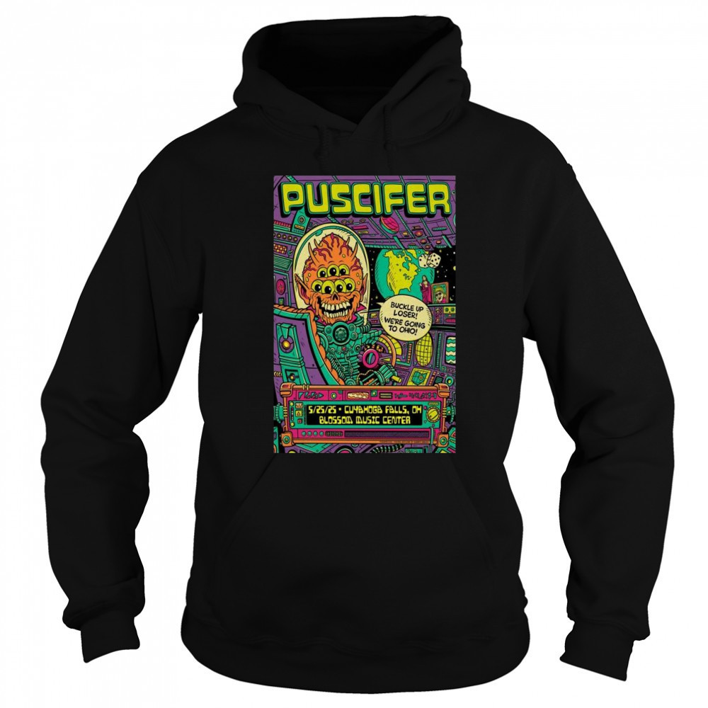 Puscifer Blossom Music Center Cuyahoga Falls OH May 25 2025 Concert t-shirt Sweatshirt