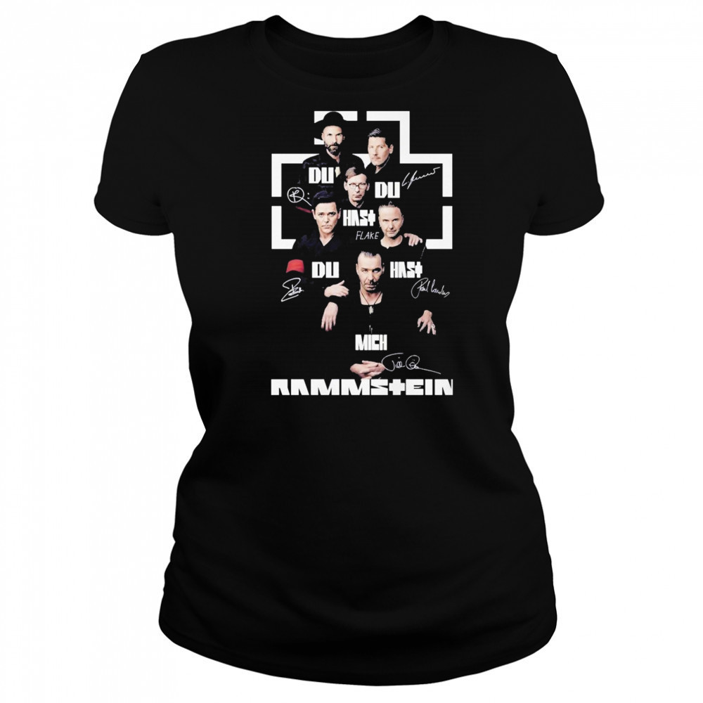 Rammstein Photo Signatures 2025 T-Shirt Women's T-shirt