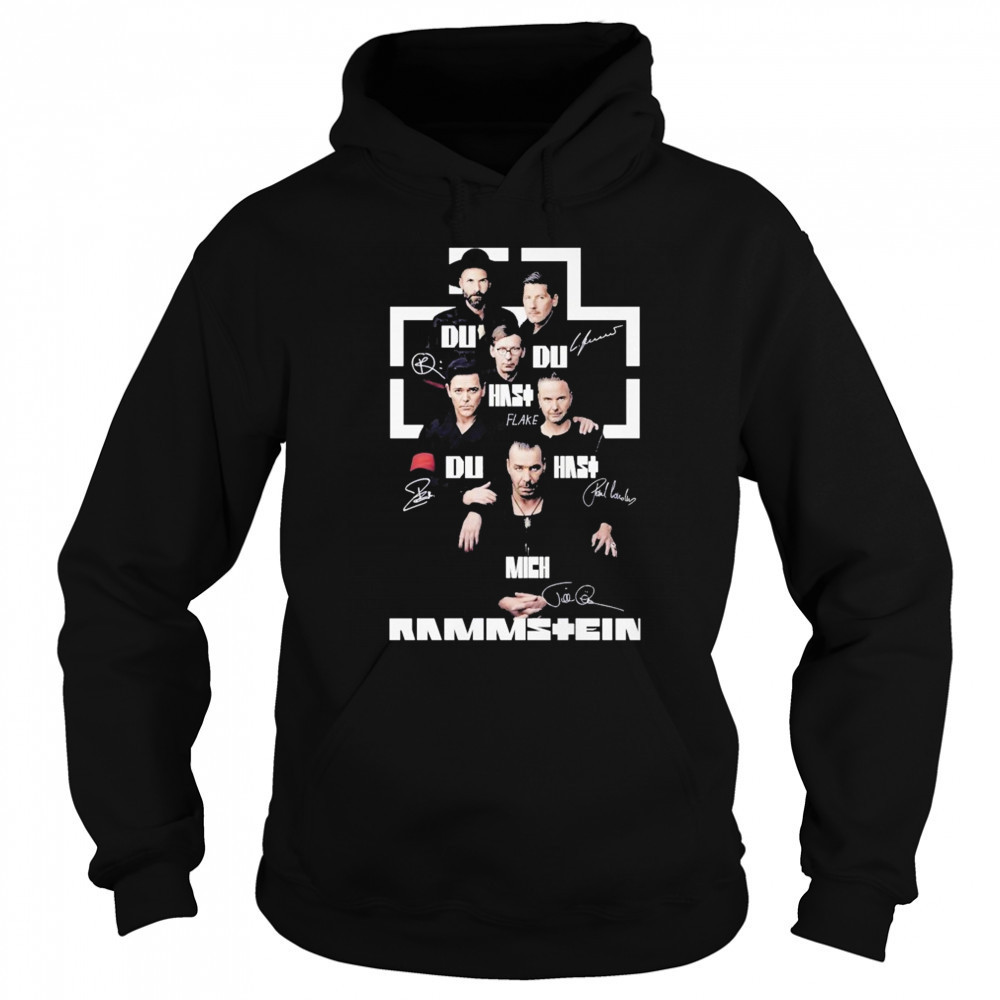 Rammstein Photo Signatures 2025 T-Shirt Sweatshirt
