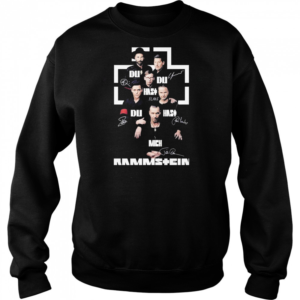 Rammstein Photo Signatures 2025 T-Shirt Hoodie
