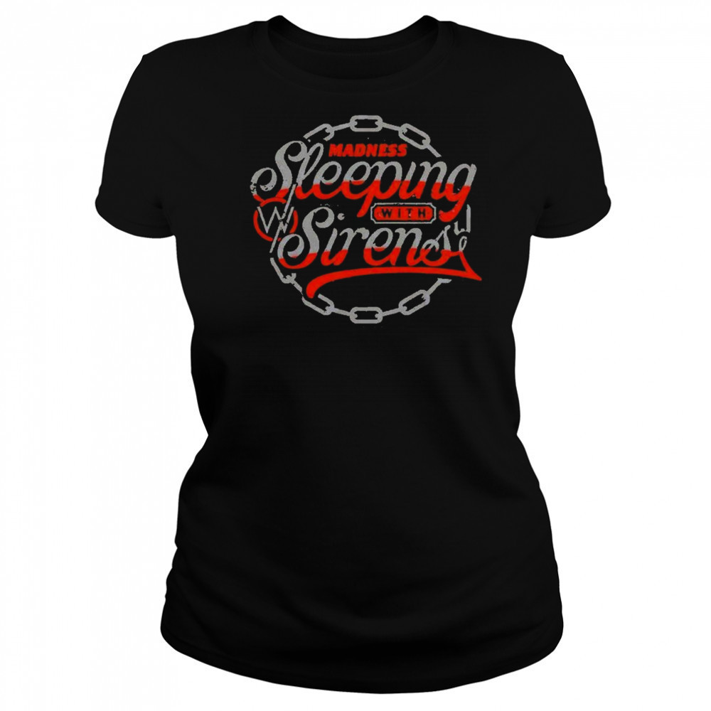 Sleeping With Sirens Chain Crest T-Shirt Women's T-shirt