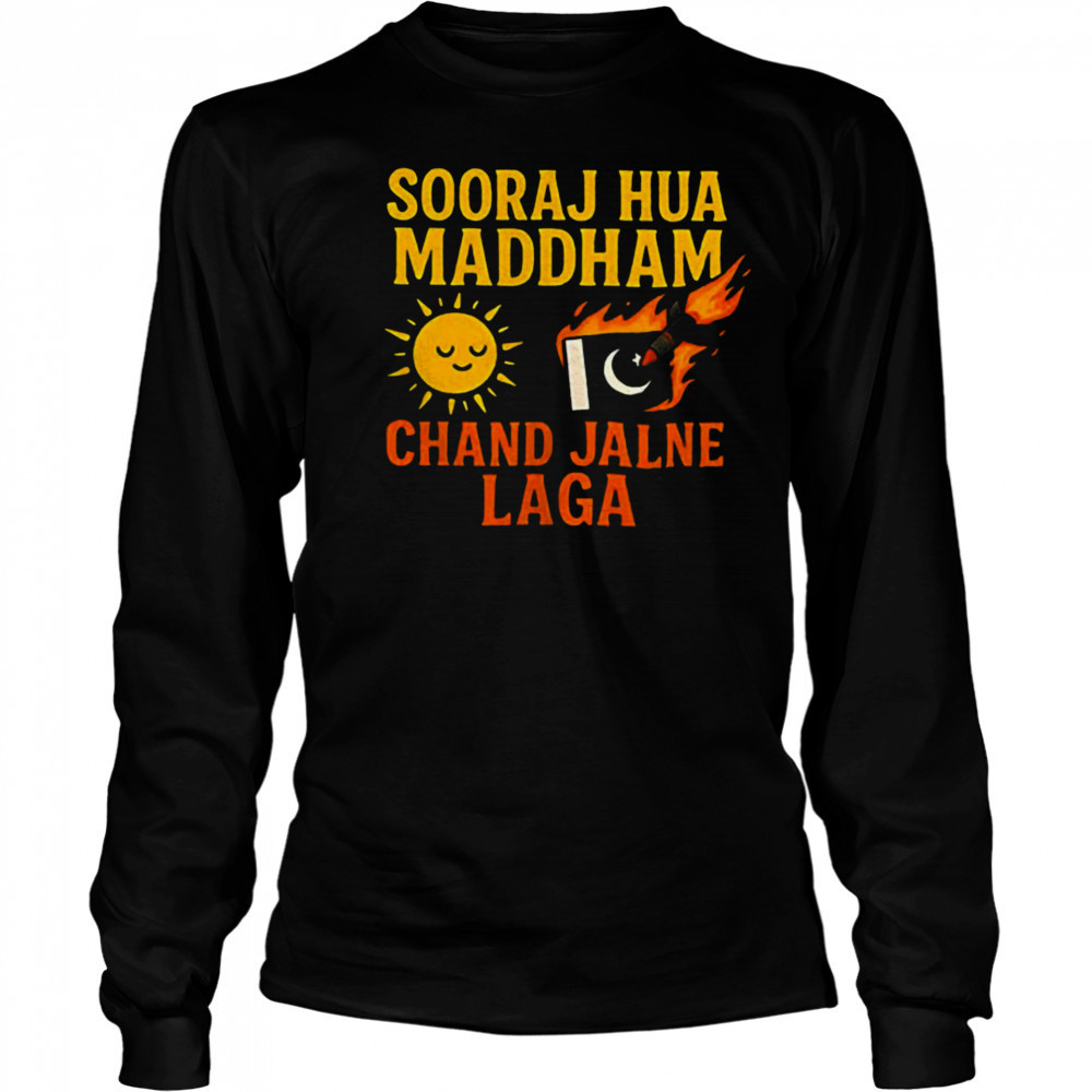 Sooraj hua maddham chand jalne laga shirt Long Sleeved