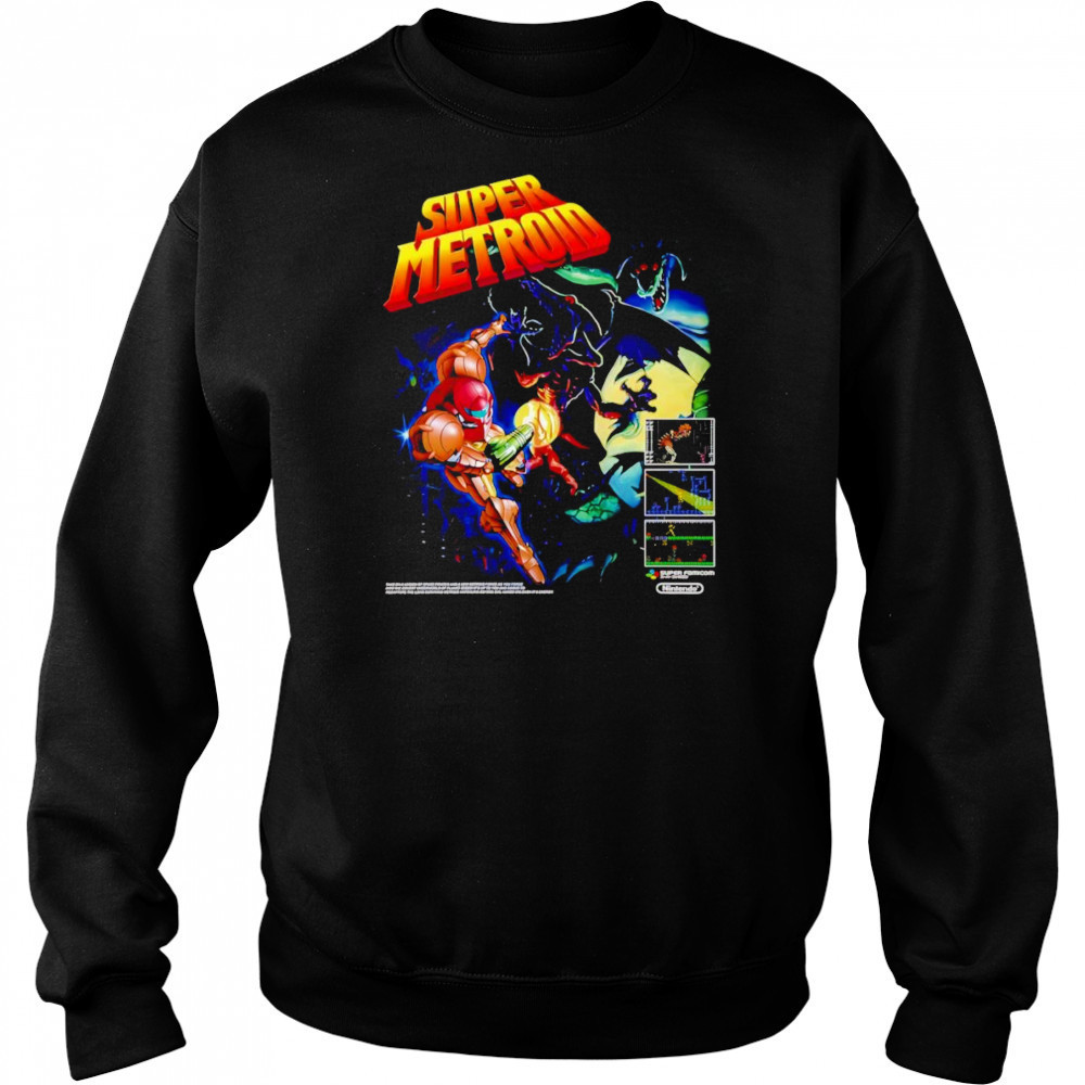 Super Metroid graphic shirt Hoodie
