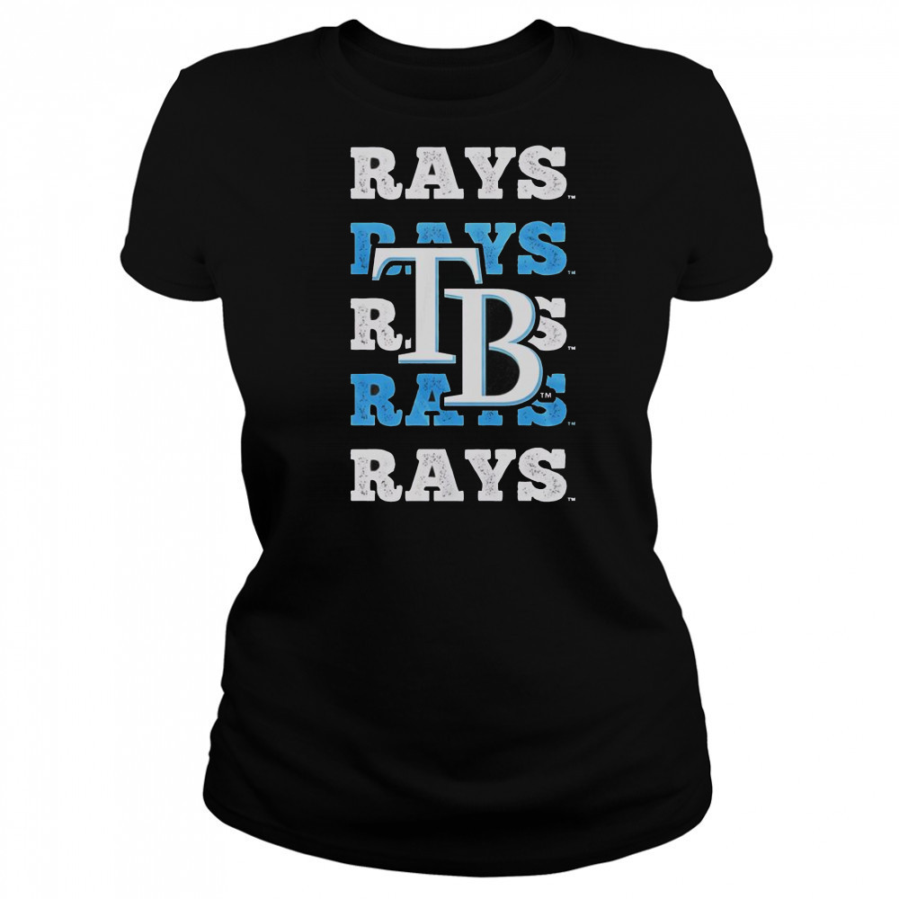 Tampa Bay Rays Logo Repeat T-Shirt Women's T-shirt