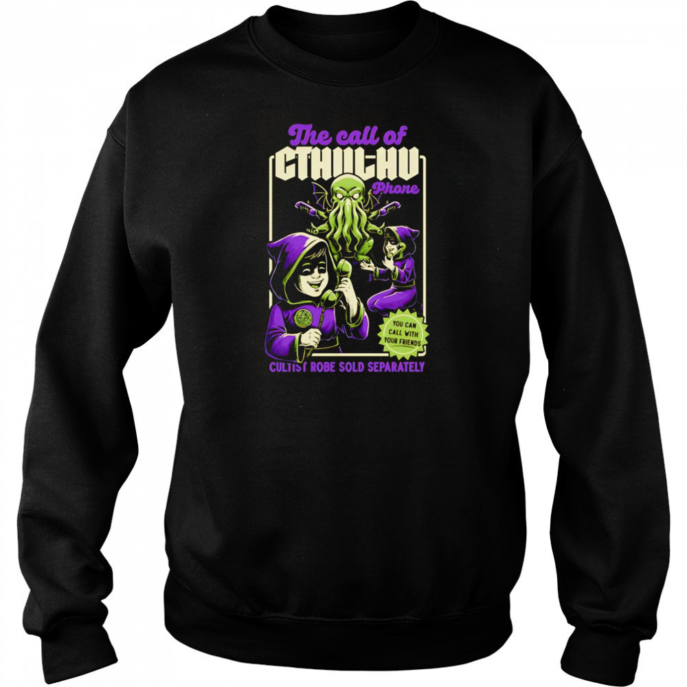 The call of Cthulhu phone shirt Hoodie