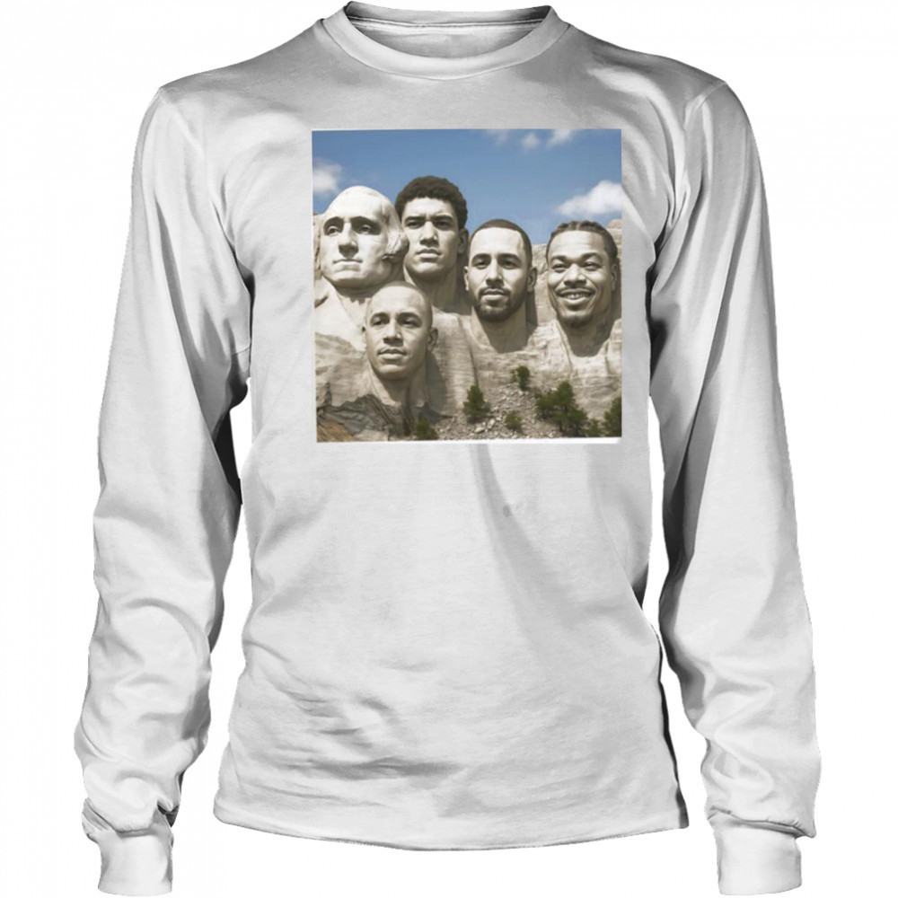 The current mount Rushmore of NFL Antoine Winfield Jr. Kyle Hamilton Jessie Bates and Derwin James shirt Long Sleeved