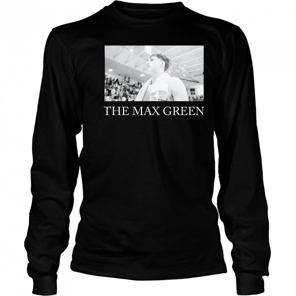 The Max Green basketball shirt Long Sleeved