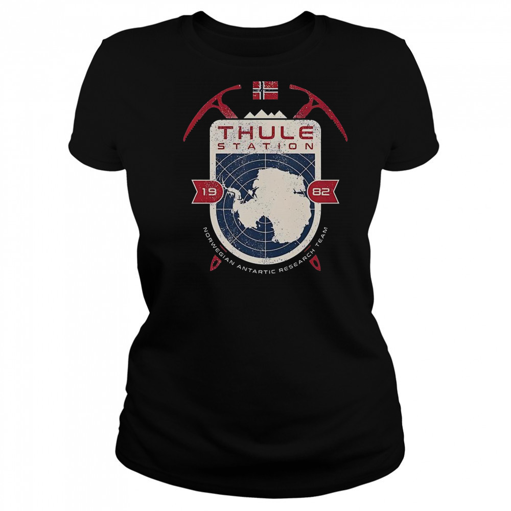 Thule Station 1982 Norwegian Antartic Research Team T-Shirt Women's T-shirt