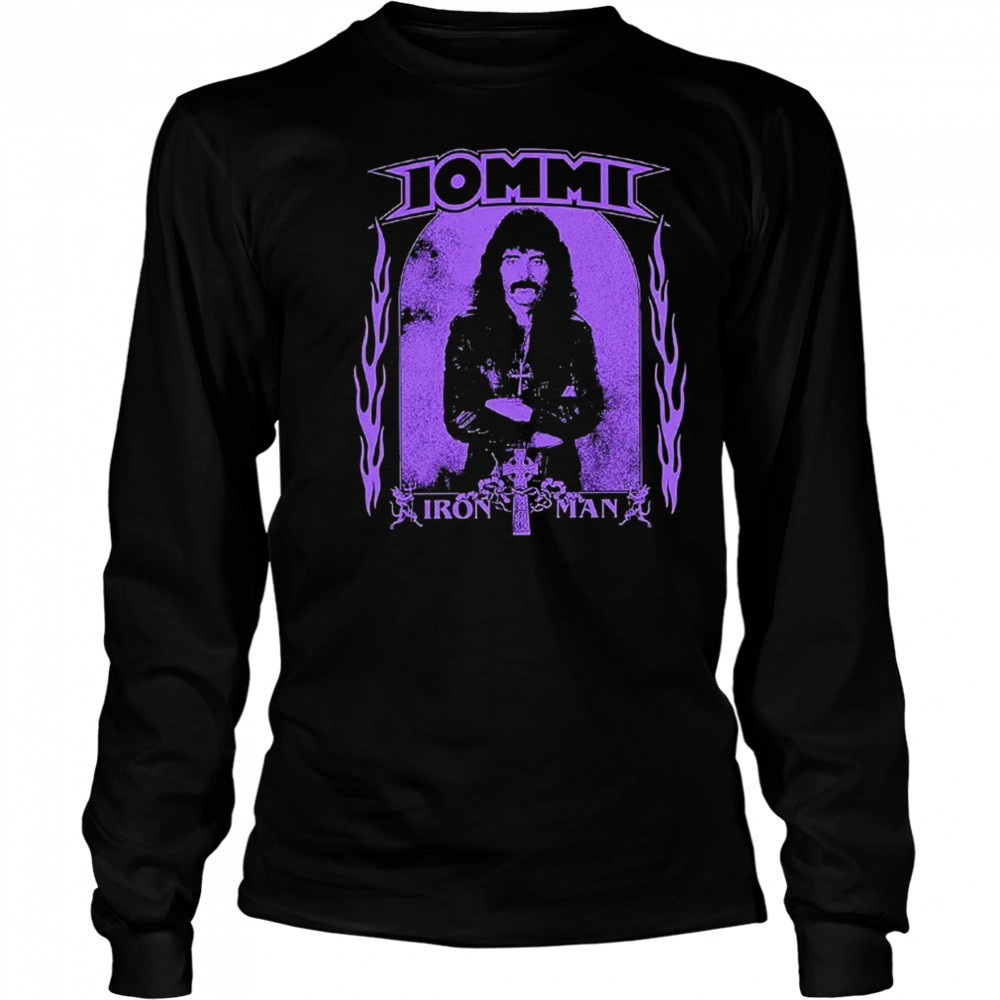 Tony Iommi Iron Man T-shirt Long Sleeved