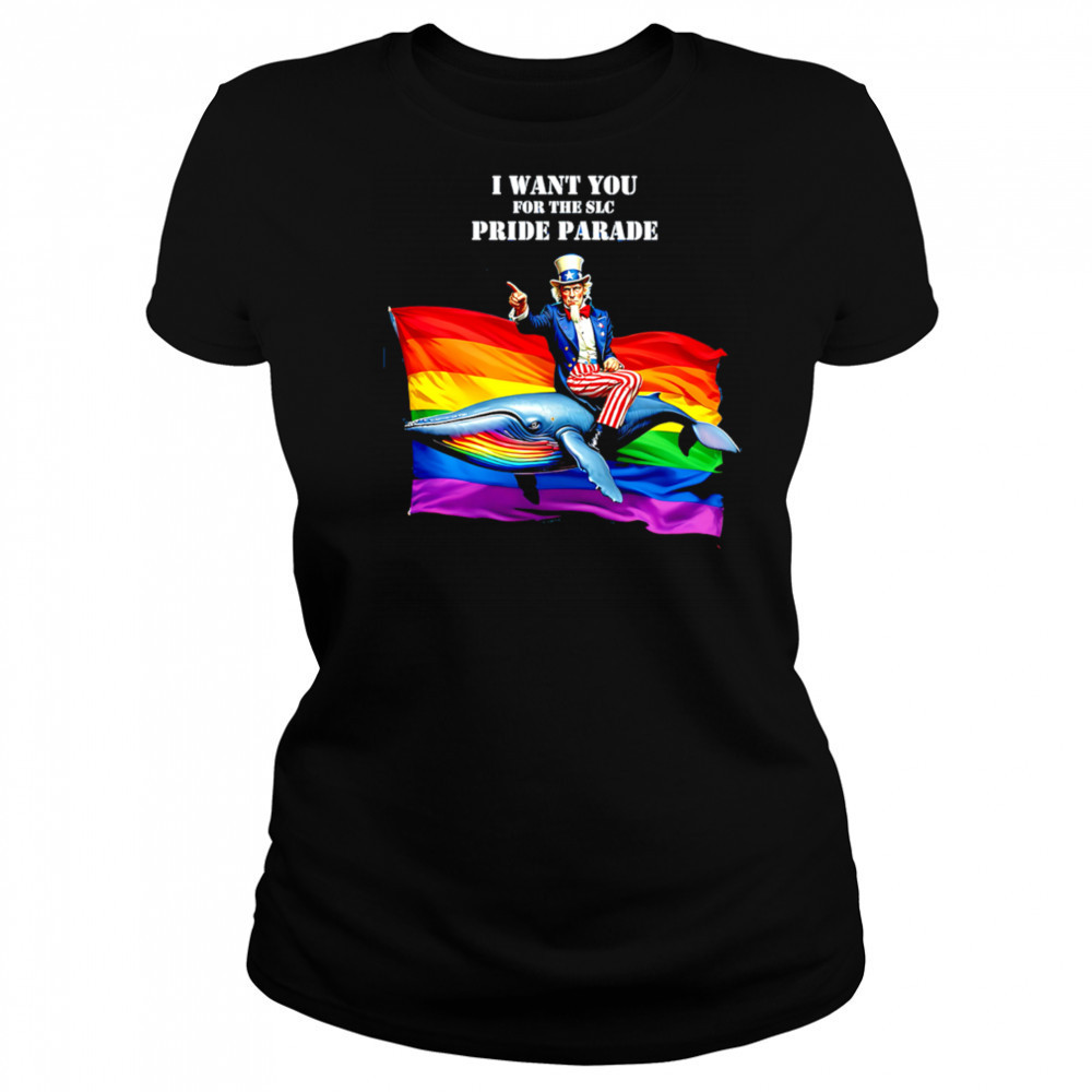 Uncle Sam I Want You For The SLC Pride Parade shirt Women's T-shirt