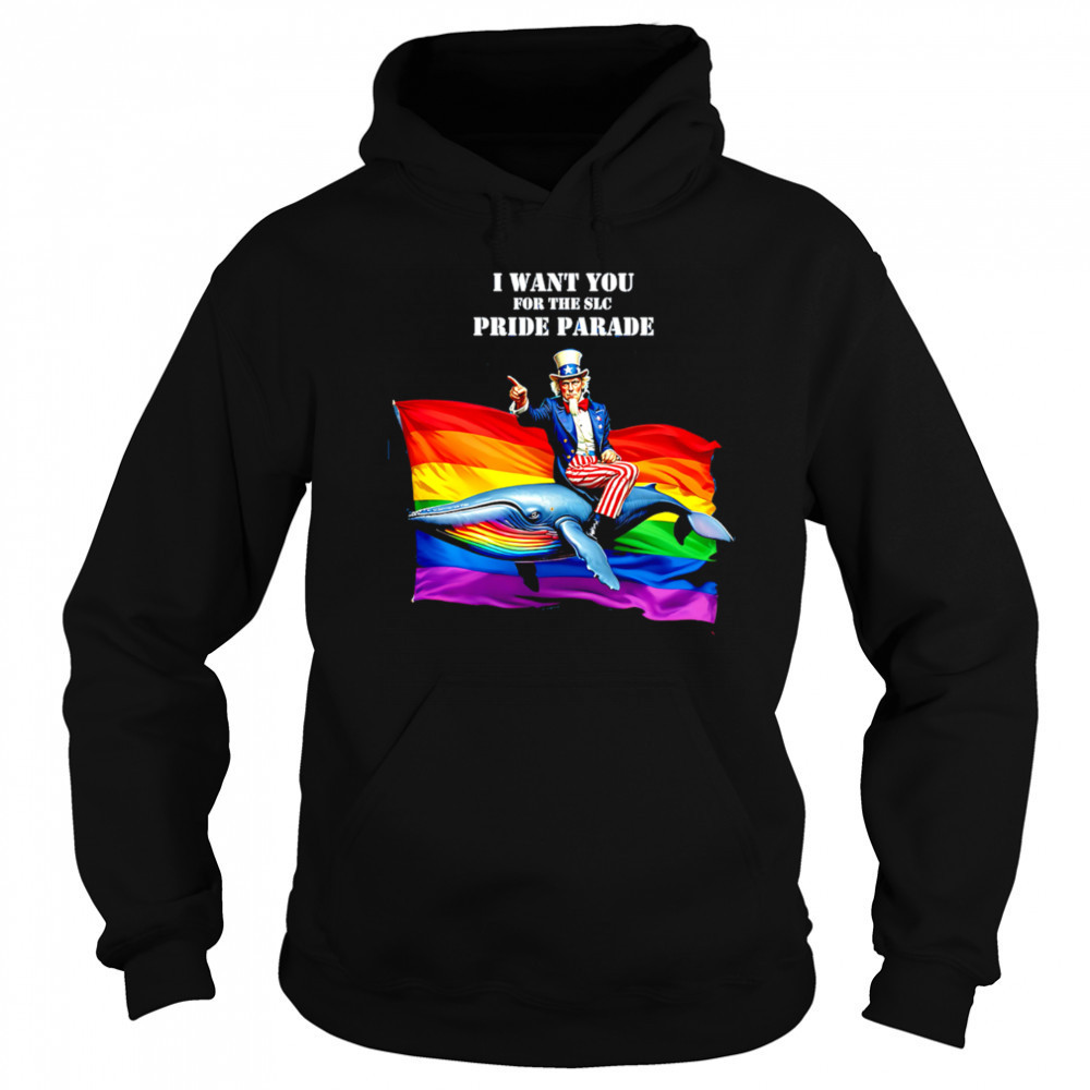 Uncle Sam I Want You For The SLC Pride Parade shirt Sweatshirt