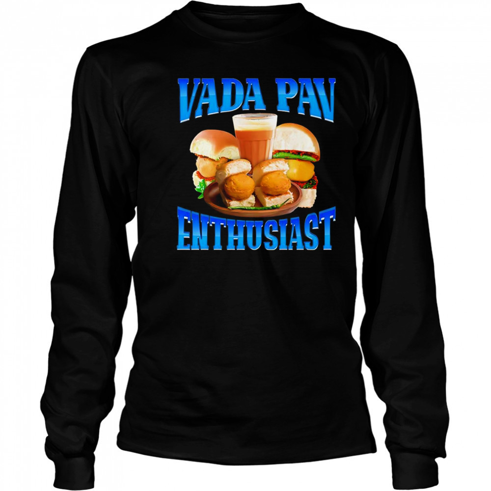 Vada Pav Enthusiast shirt Long Sleeved