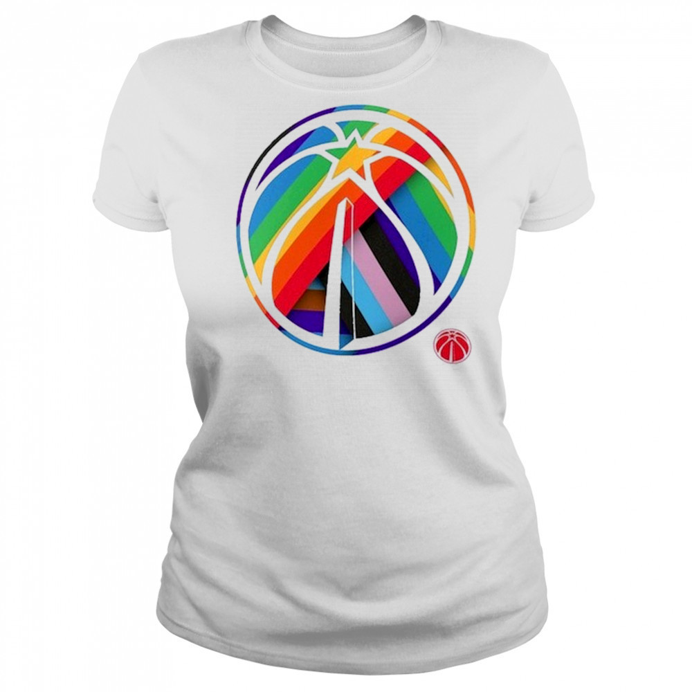 Washington Wizards Team Logo Pride T-Shirt Women's T-shirt