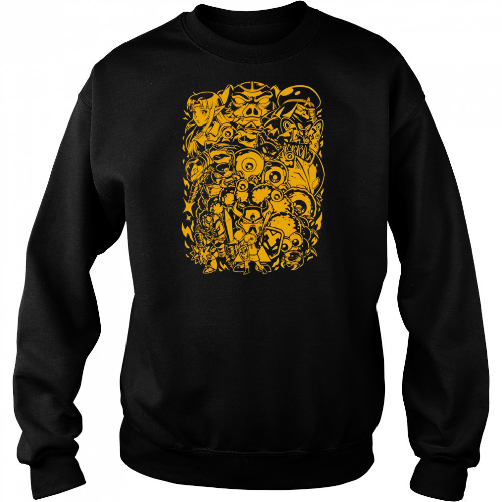Zelda Villains and Heroes shirt Hoodie