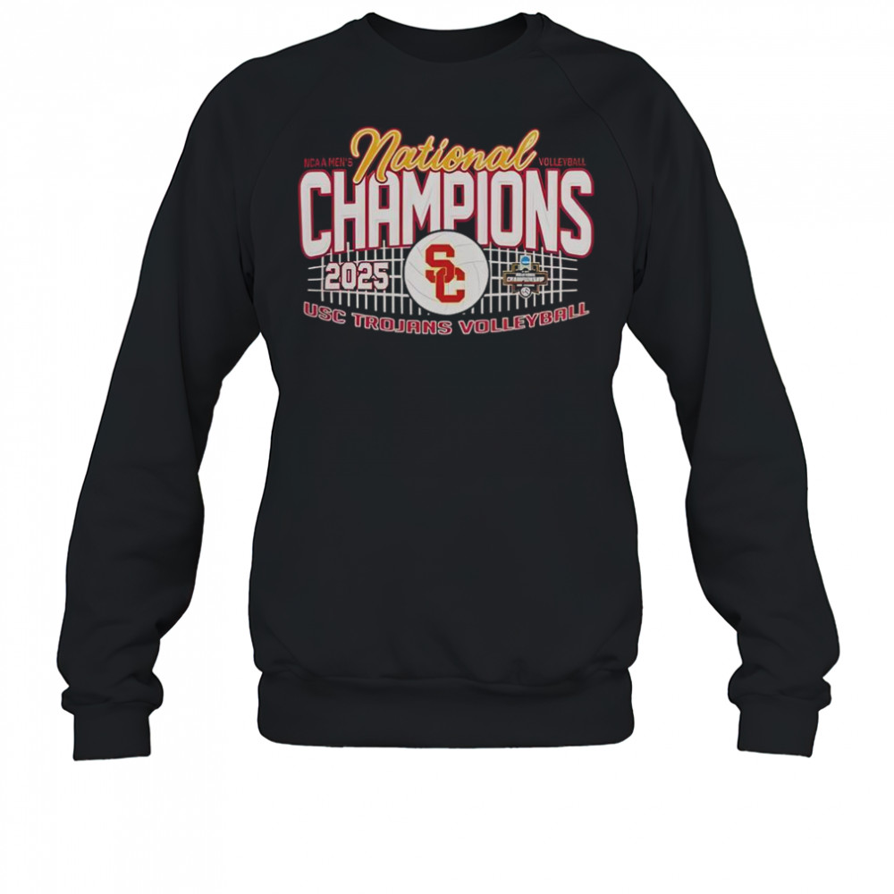 2025 NCAA Men’s Volleyball National Champions USC Trojans T-Shirt Sweatshirt