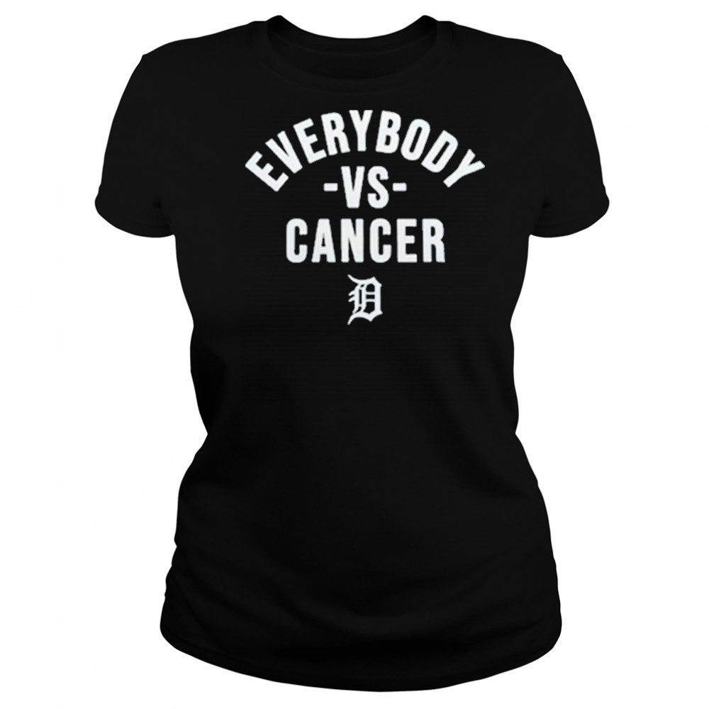 2025 Tigers Everybody Vs Cancer Shirt Women's T-shirt
