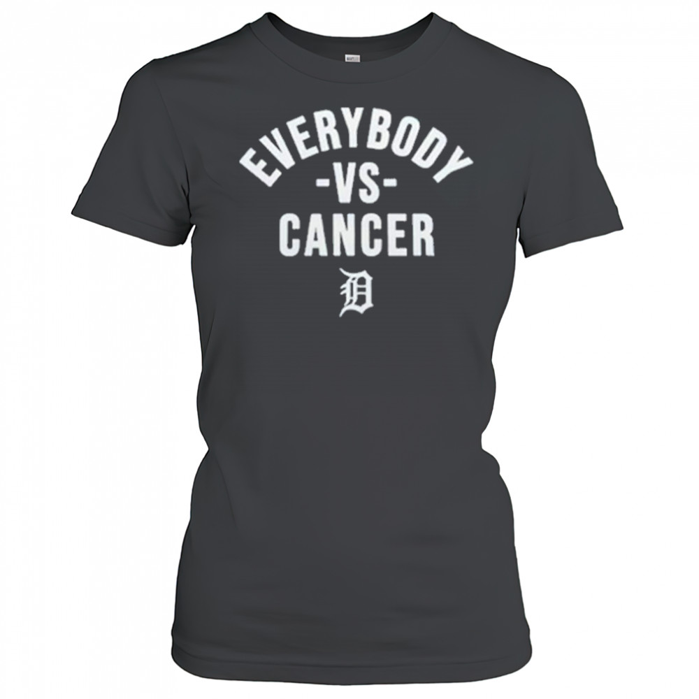 2025 Tigers Everybody Vs Cancer Shirt Women's T-shirt