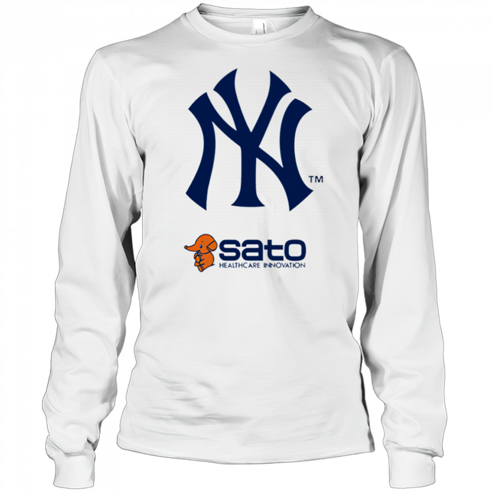 2025 Yankees sato healthcare innovation shirt Long Sleeved
