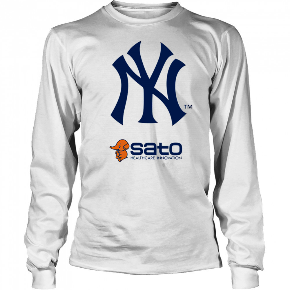 2025 Yankees sato healthcare innovation shirt Long Sleeved