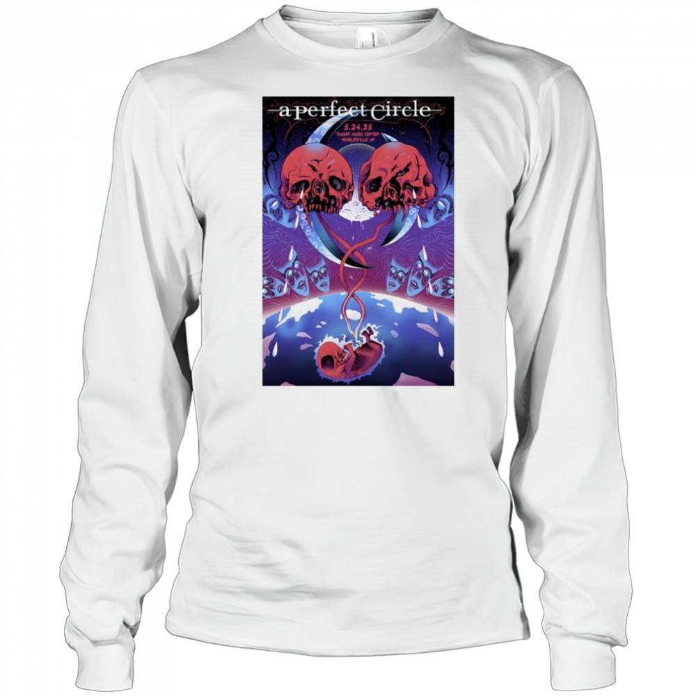 A Perfect Circle Ruoff Music Center Noblesville IN May 24 2025 Concert t-shirt Long Sleeved