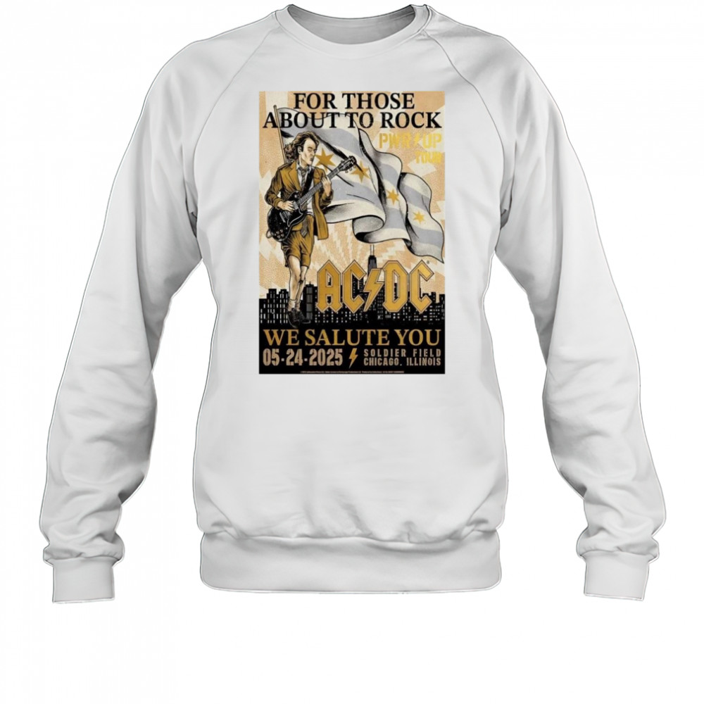 ACDC May 24 2025 Soldier Field Chicago IL Shirt Sweatshirt