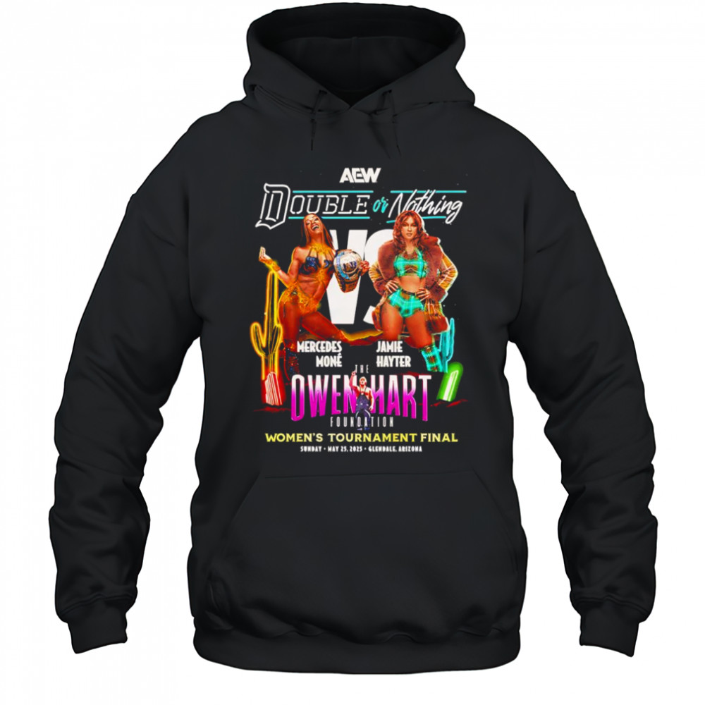 AEW Double or Nothing 2025 Mercedes Moné vs Jamie Hayter shirt Hoodie