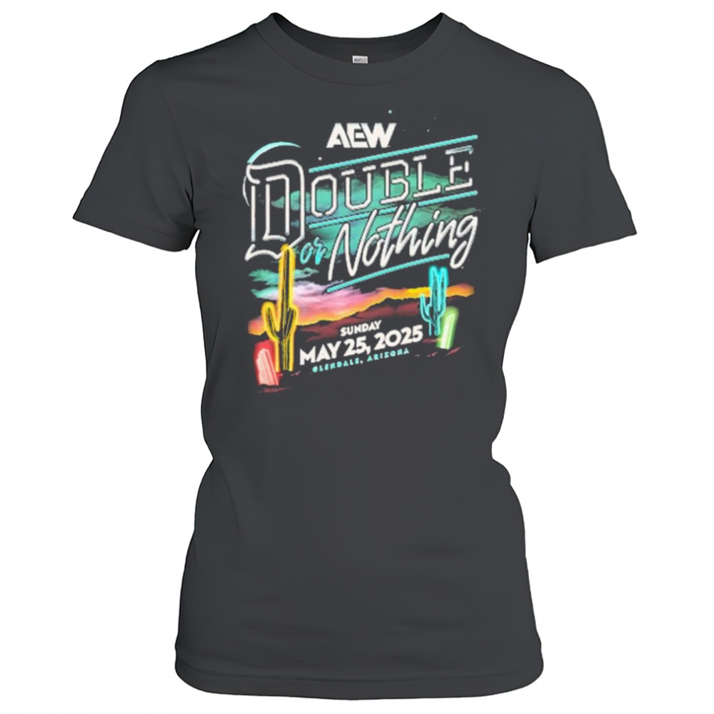 AEW Double or Nothing 2025 Sunday May 25 Olenale Arizona t-shirt Women's T-shirt