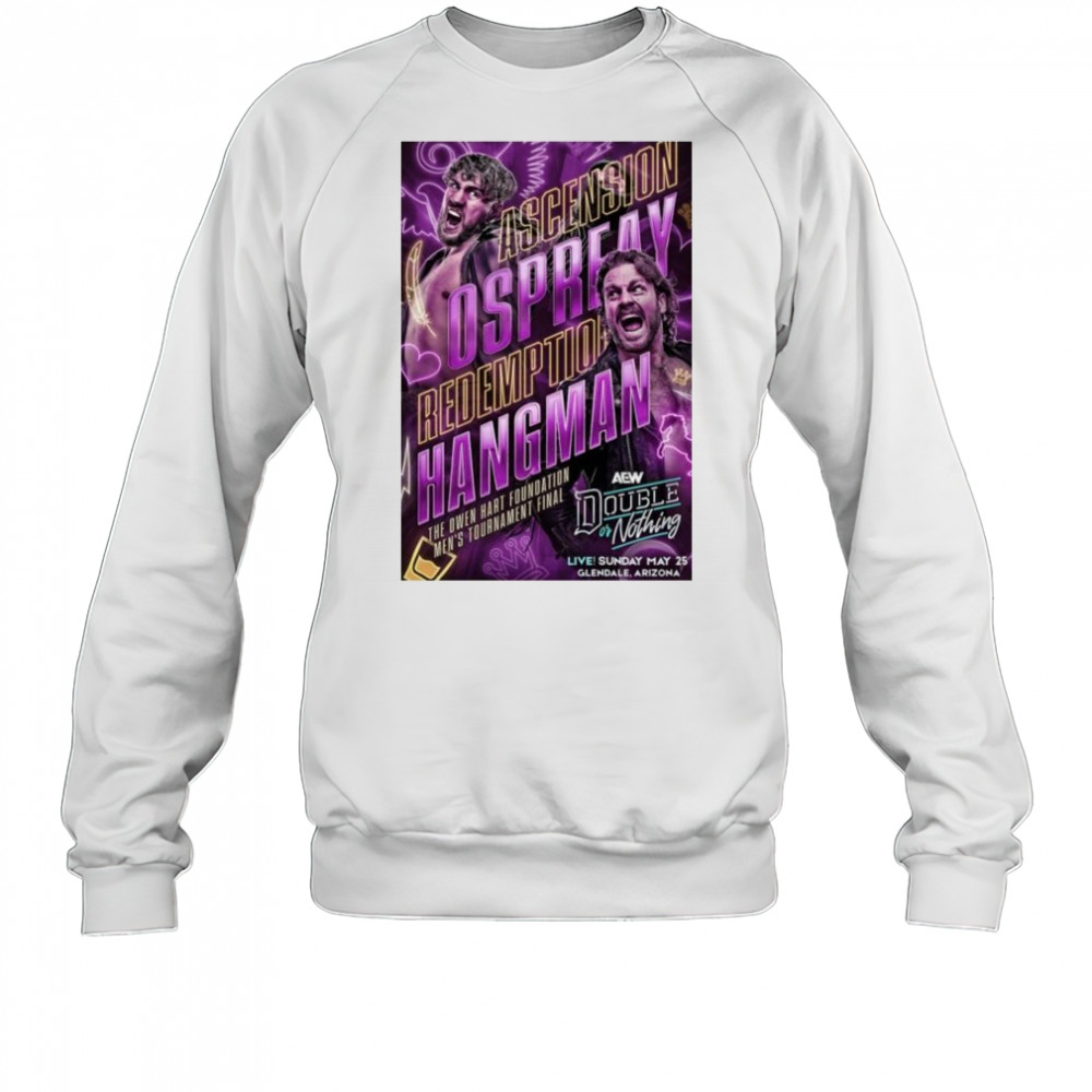 AEW Double or Nothing Matchup Monday Will Ospreay vs Hangman Adam Page May 25-2025 t-shirt Sweatshirt